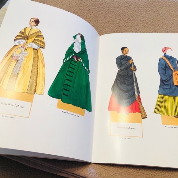 Famous American Women Paper Dolls in Full Color by Tom Tierney - Picture 14 of 15